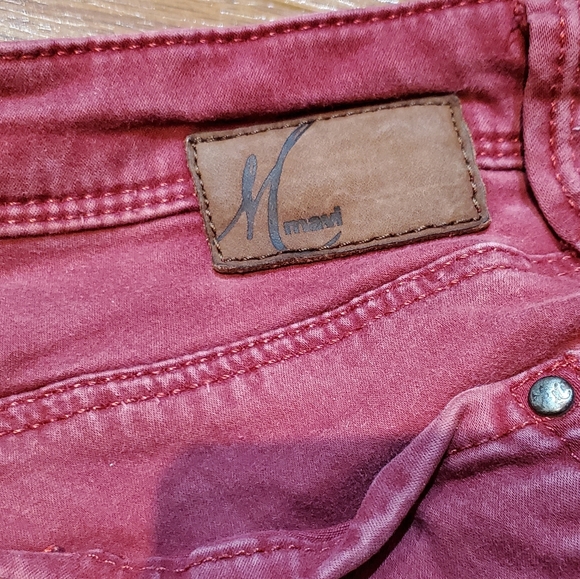 Mavi Serena Red Skinny Jeans - Picture 7 of 7